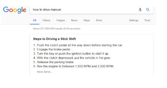 Featured Snippet